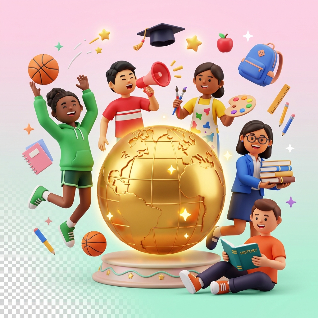 Academic Fair Illustration